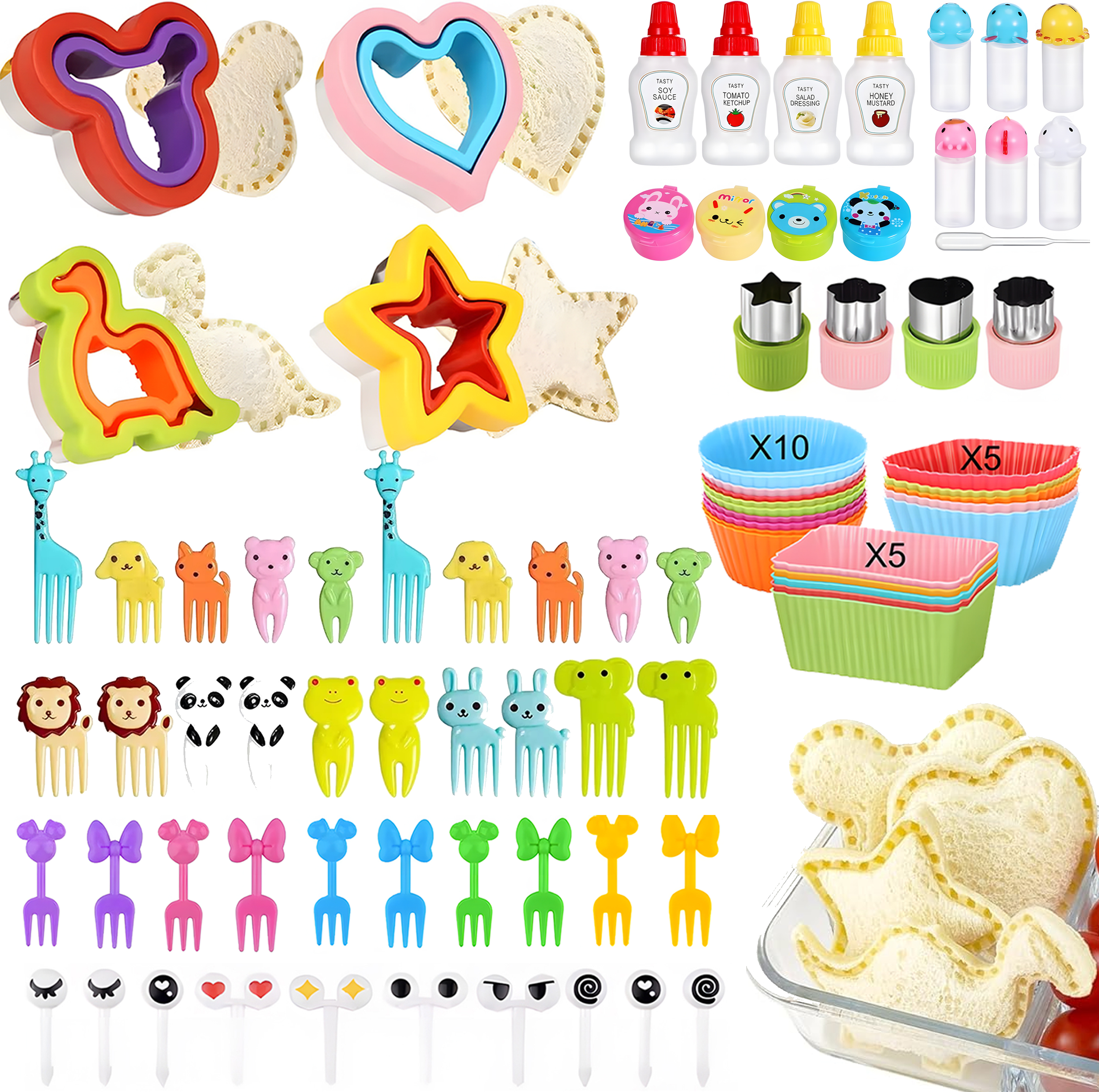 Kids Tablet With Accessories - Aksesori Kotak Makan Siang Bento Anak-anak