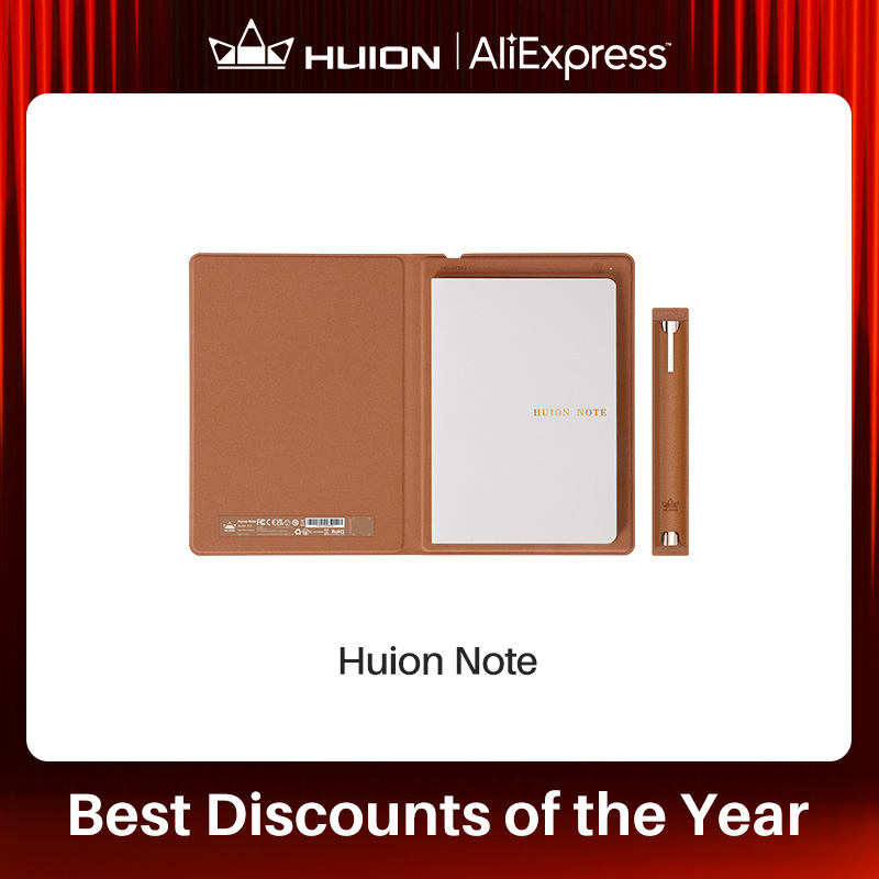 Huion Tablet Accessories - HUION Note 2-in-1 Tablet Gambar Digital