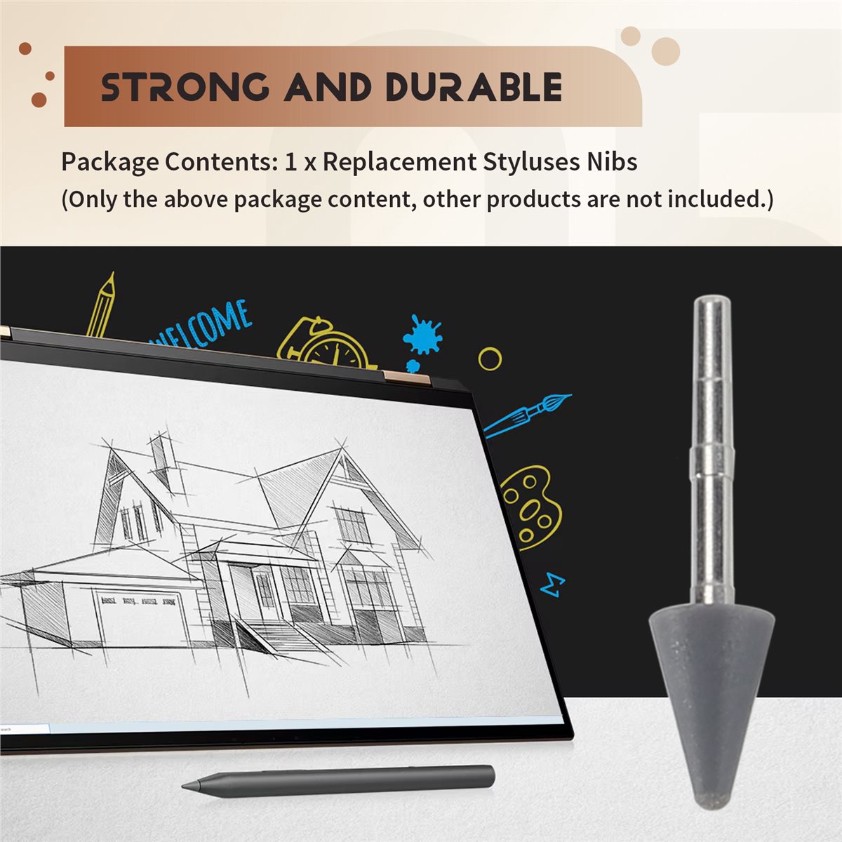 Stylus Replacement Tip - Penggantian Ujung Stylus Fase Aktif untuk