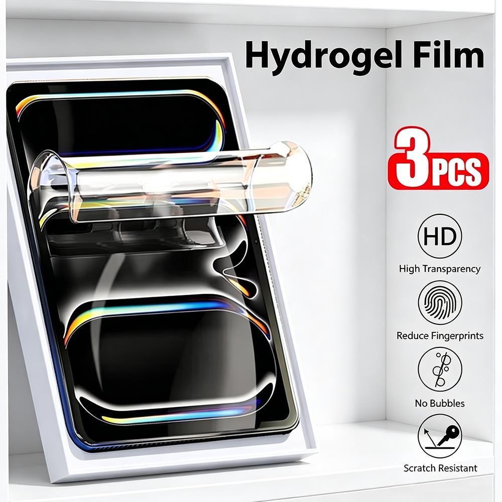 Samsung Tablet S10 Accessories - 3 Buah Film Hidrogel untuk Samsung