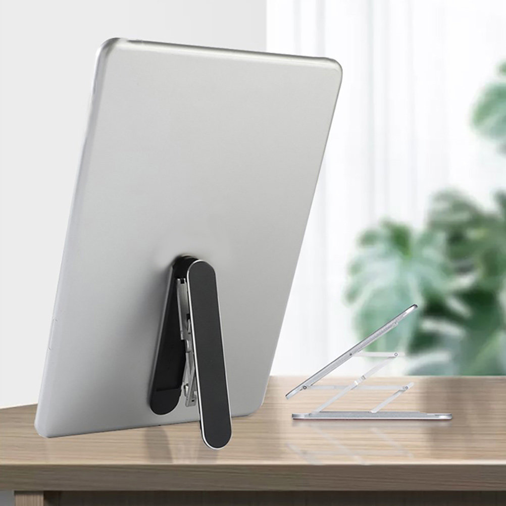 Tablet Stand Adjustable - 1Pcs Penyangga Ponsel Lipat dari Bahan