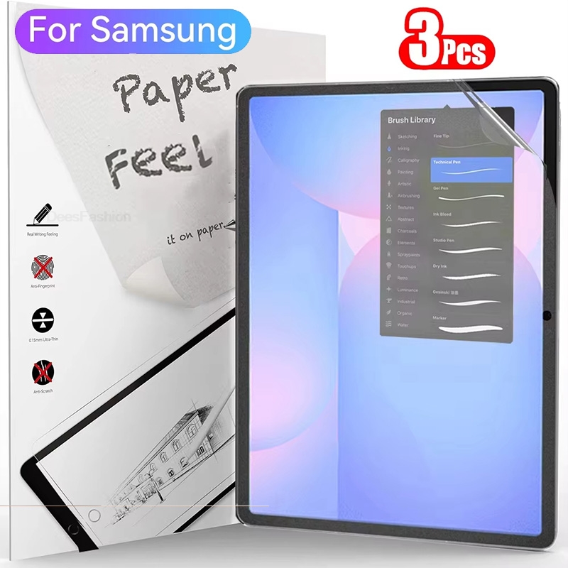 Samsung Tablet S10 Accessories - 3Pcs Pelindung Layar Berbahan Kertas Untuk