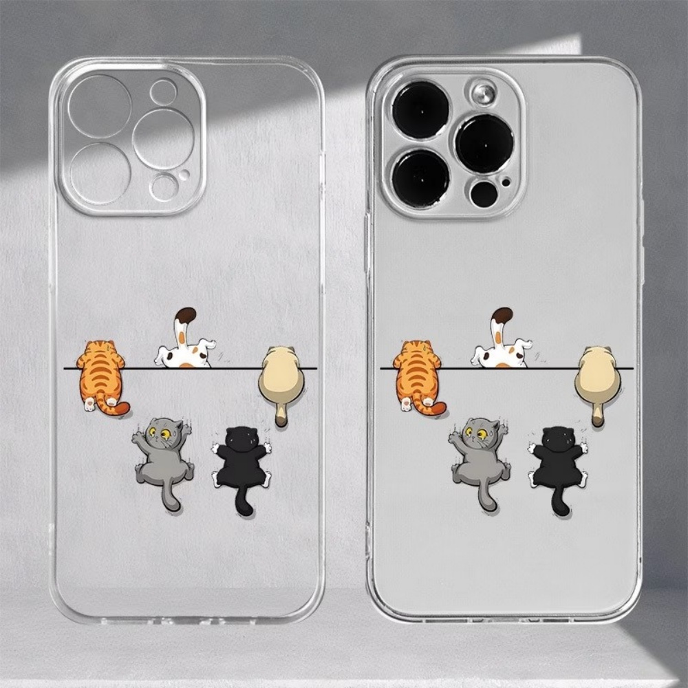 Tablet And Accessories Case - Casing HP Motif Lima Kucing Lucu