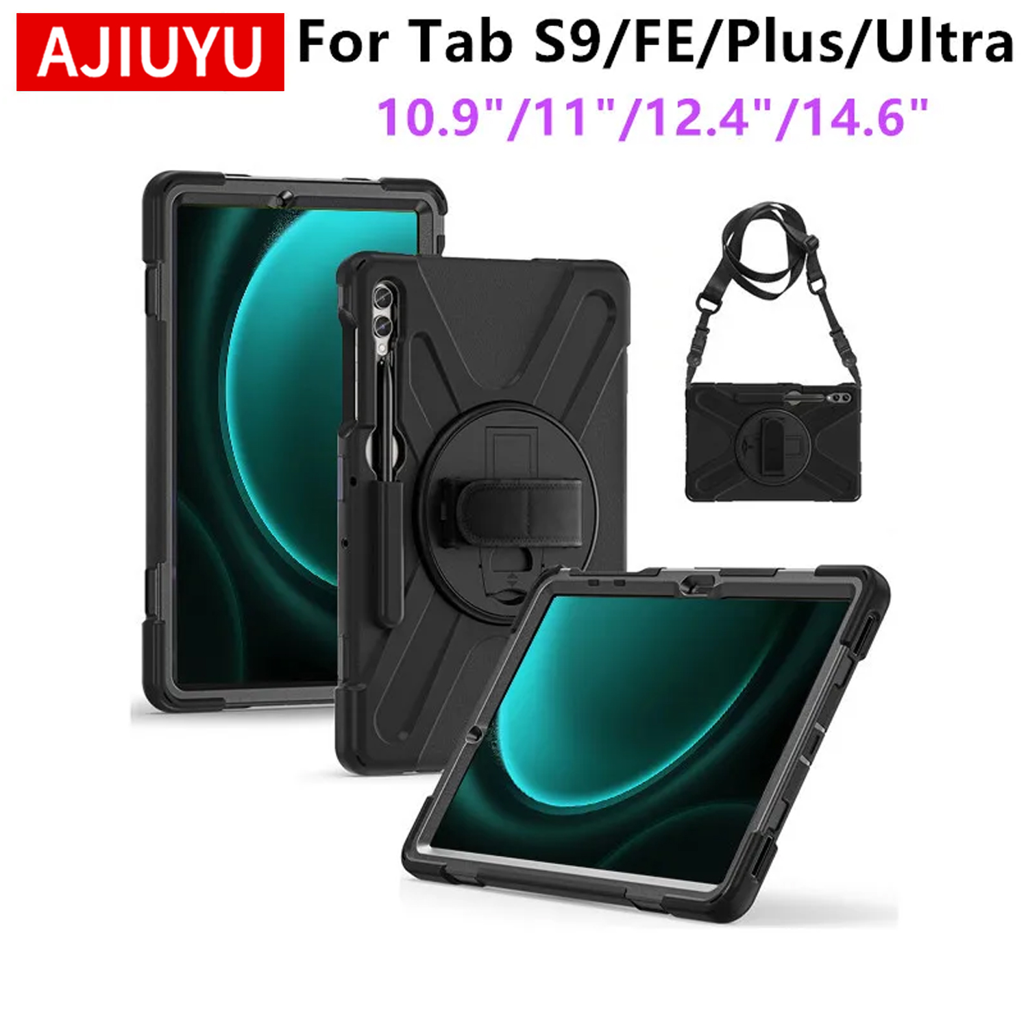 Samsung Tablet S10 Accessories - Casing Tahan Benturan Tugas Berat untuk