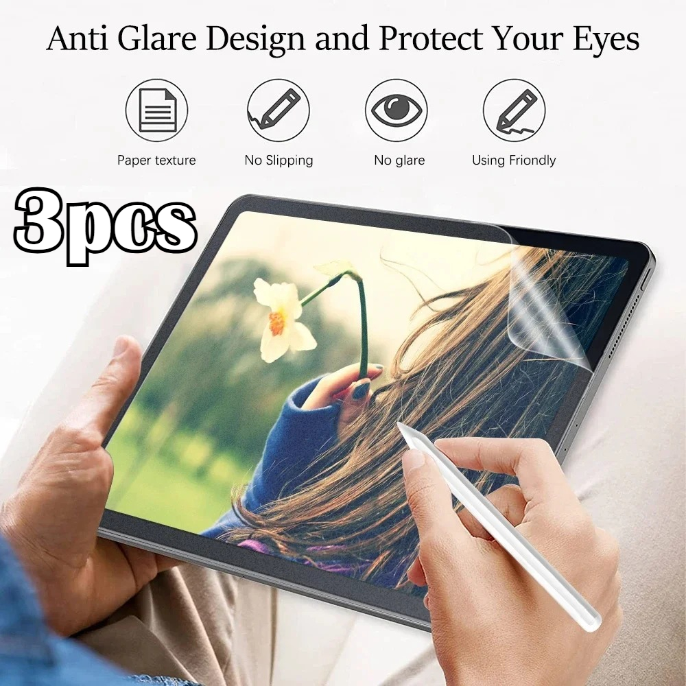 Cheap Tablet Accessories - 3 Buah Pelindung Layar Seperti Kertas