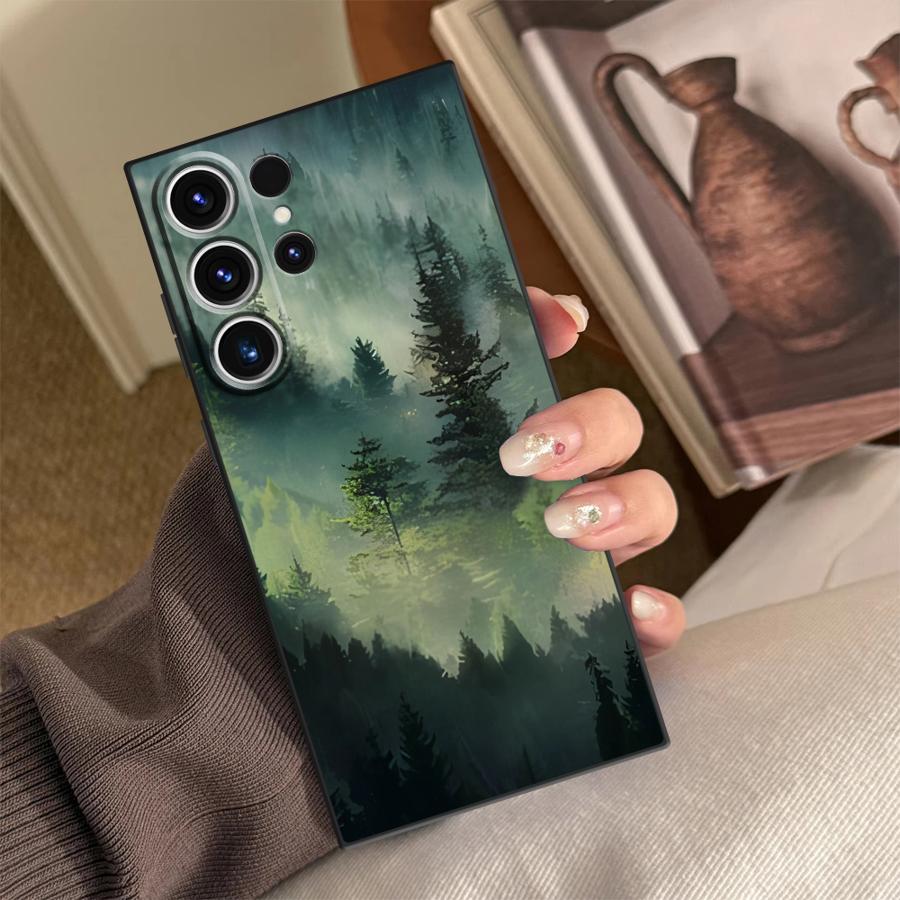 Tablet And Accessories Case - Casing Forest Mist untuk Samsung Galaxy