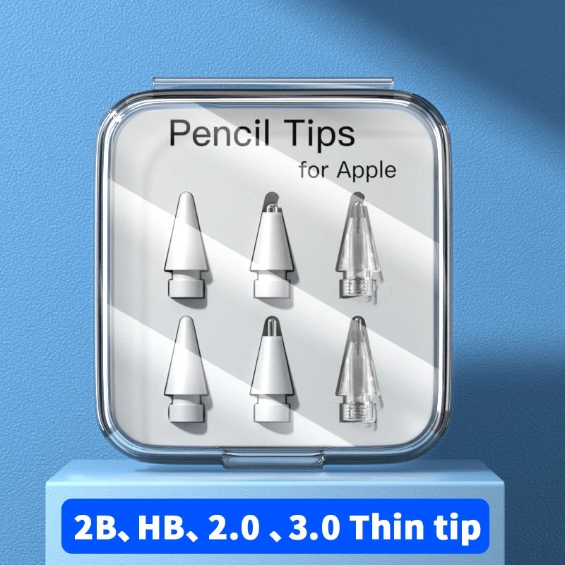 Tablet Pencil Accessories - Untuk Apple pensil pena Nib kotak