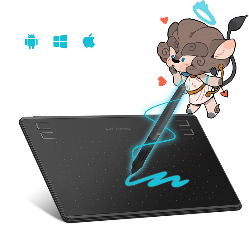 Huion Tablet Accessories - Huion HS64 Tablet grafik Digital, Tablet