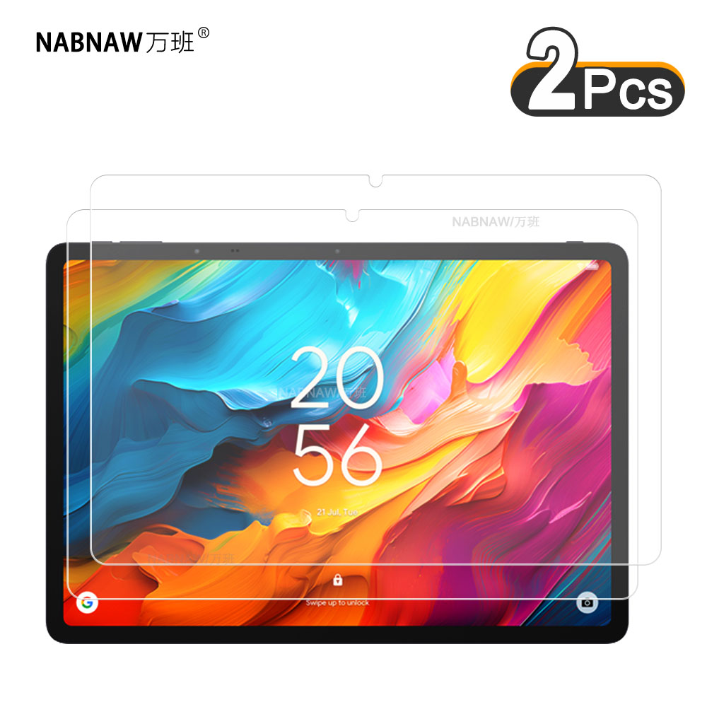 Tcl Tablet Accessories - Pelindung layar HD Film keras transparan,