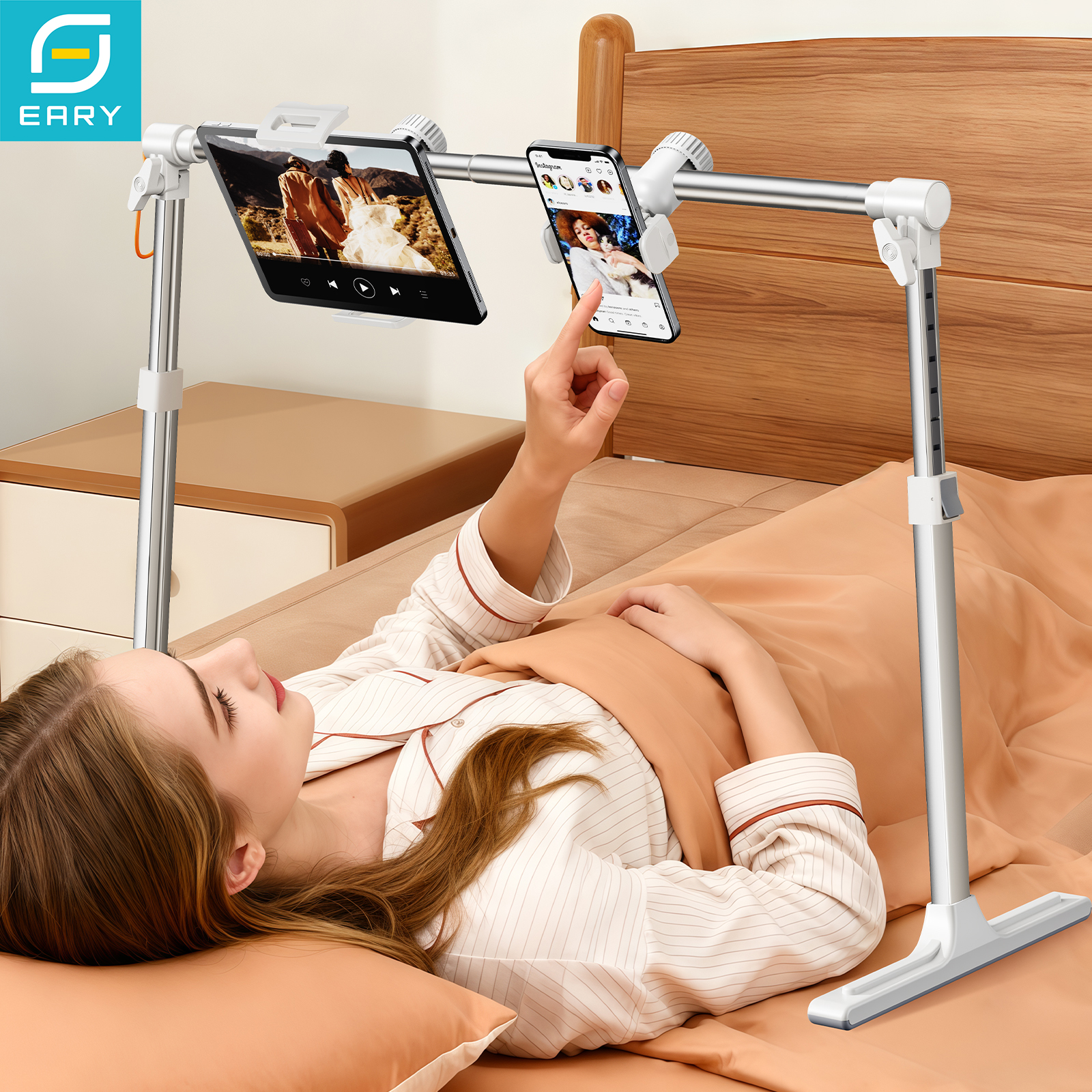 Best Tablet Accessories - Eary Penyangga Tablet Lipat, Penyangga Ponsel