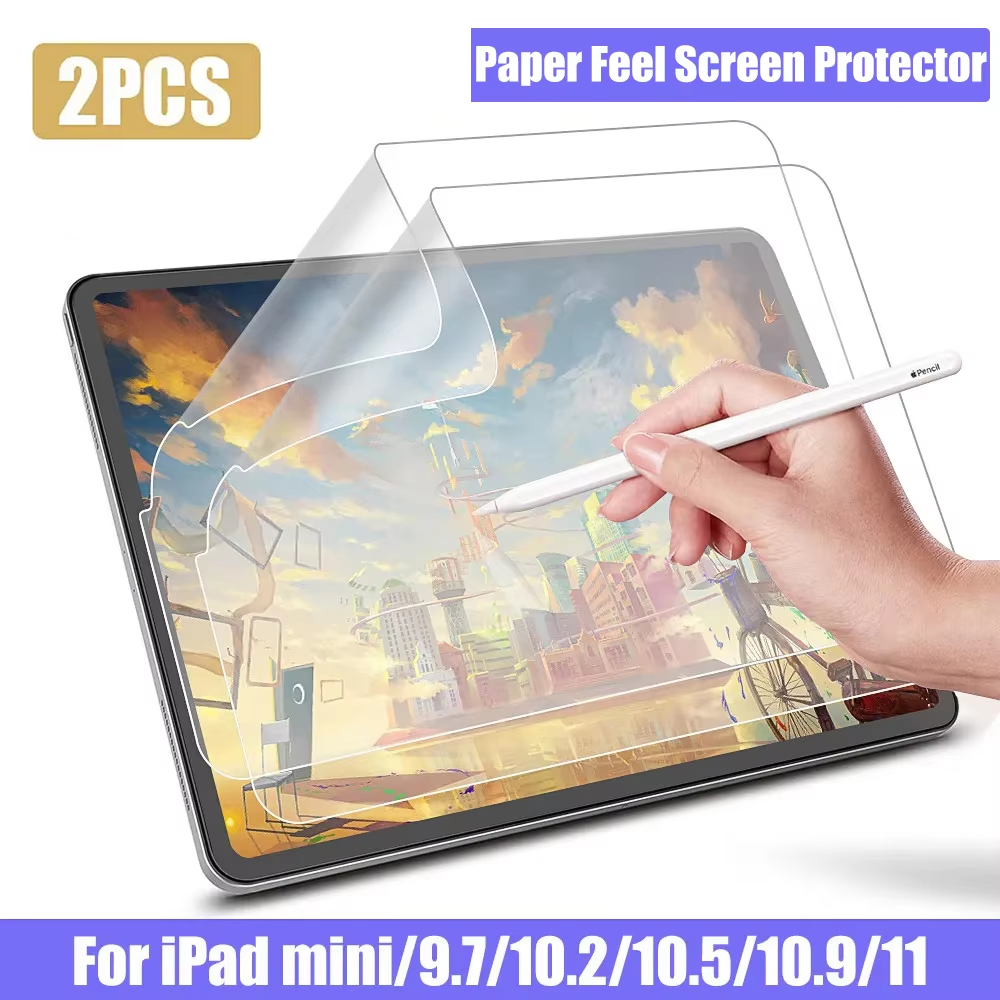 Paper Feel Screen Film - 2 Buah Pelindung Layar Film Terasa