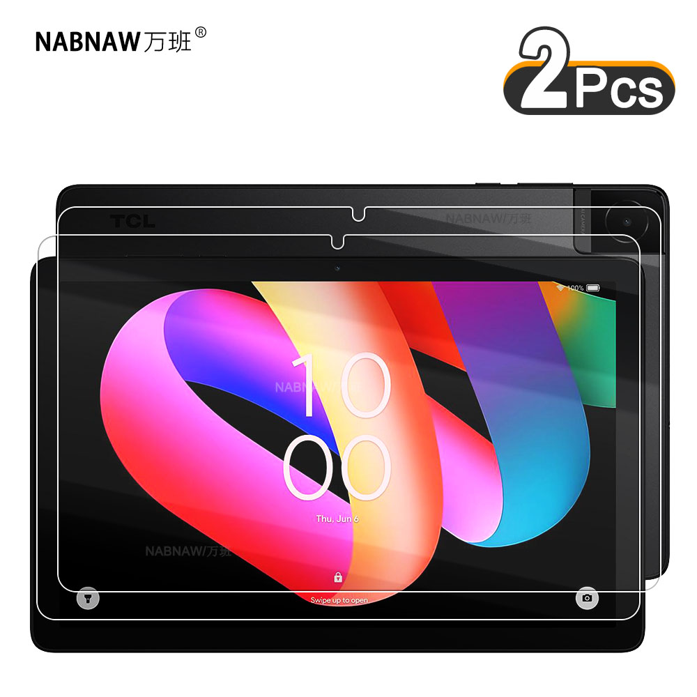 Tcl Tablet Accessories - 2 buah kaca Tempered pelindung layar