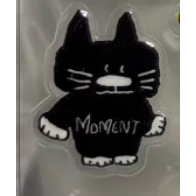 Tablet Accessories - Stiker Resin Transparan 3D Bentuk Kucing