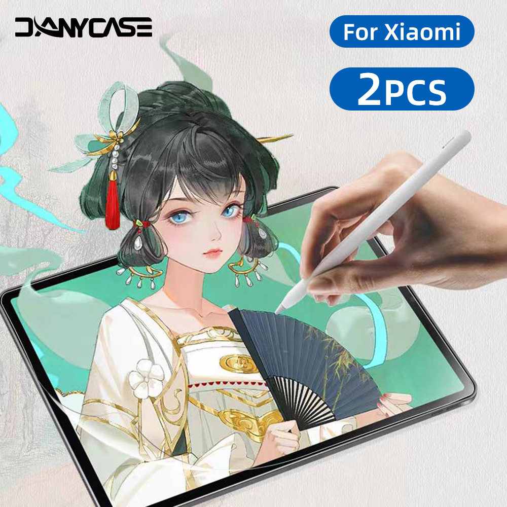 Paper Feel Screen Film - 2 Buah untuk Xiaomi Pad 7