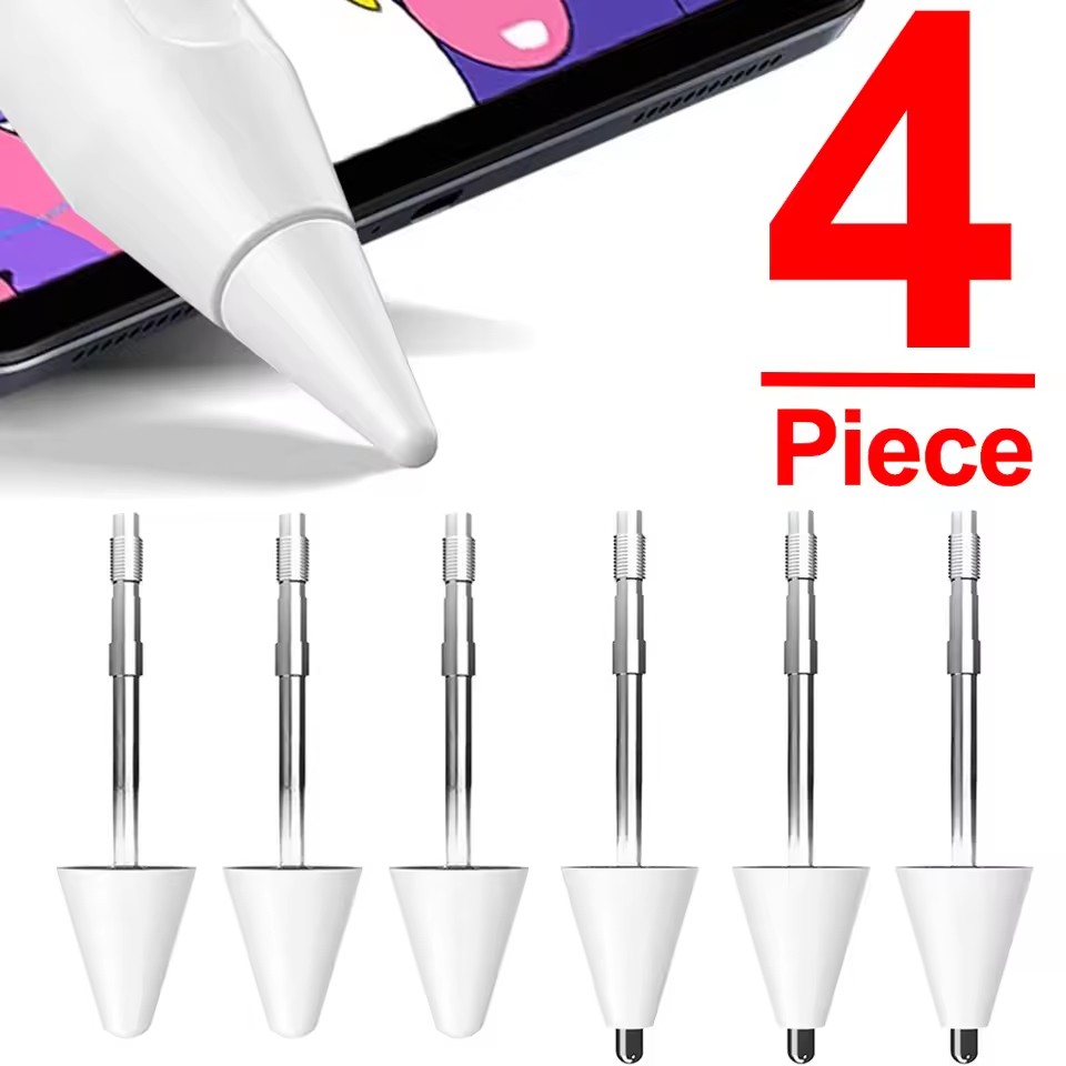 1/4 Buah Ujung Pena Stylus Pen - Tablet Pencil Accessories ulasan dan harga