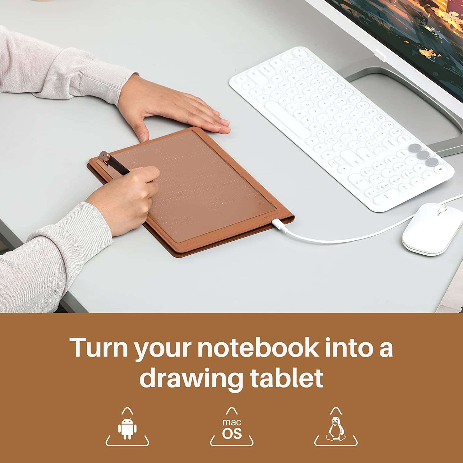 Huion Note Smart Notebook Tabl - Huion Tablet Accessories ulasan dan harga