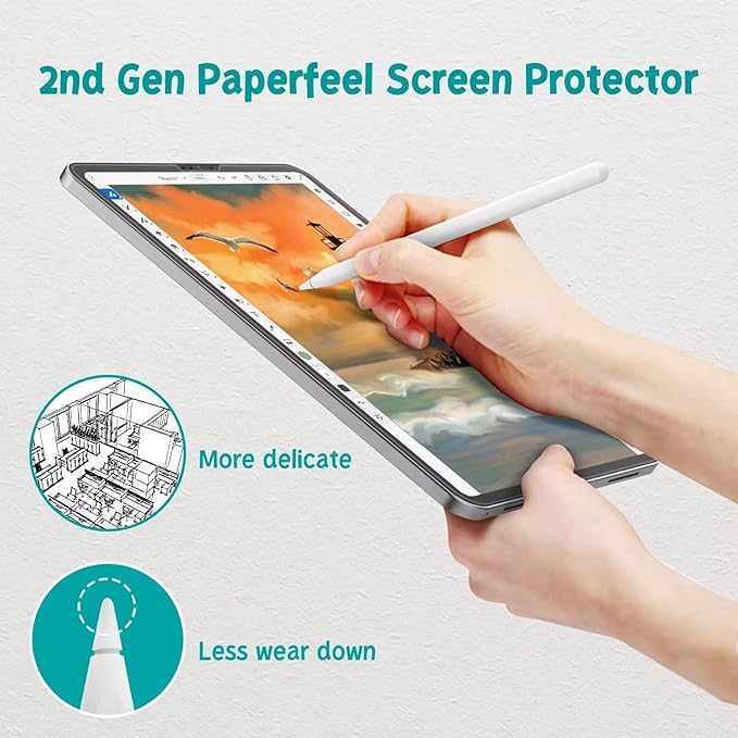 2 Buah Film Pelindung Layar Se - Paper Feel Screen Film ulasan dan harga