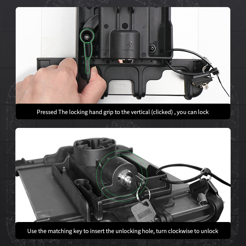 Braket Tablet PC Anti Maling U - Tablet Car Mount ulasan dan harga