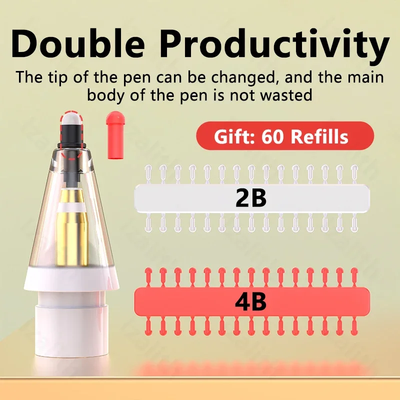 Ujung pensil pengganti 2B untu - Tablet Pencil Accessories ulasan dan harga