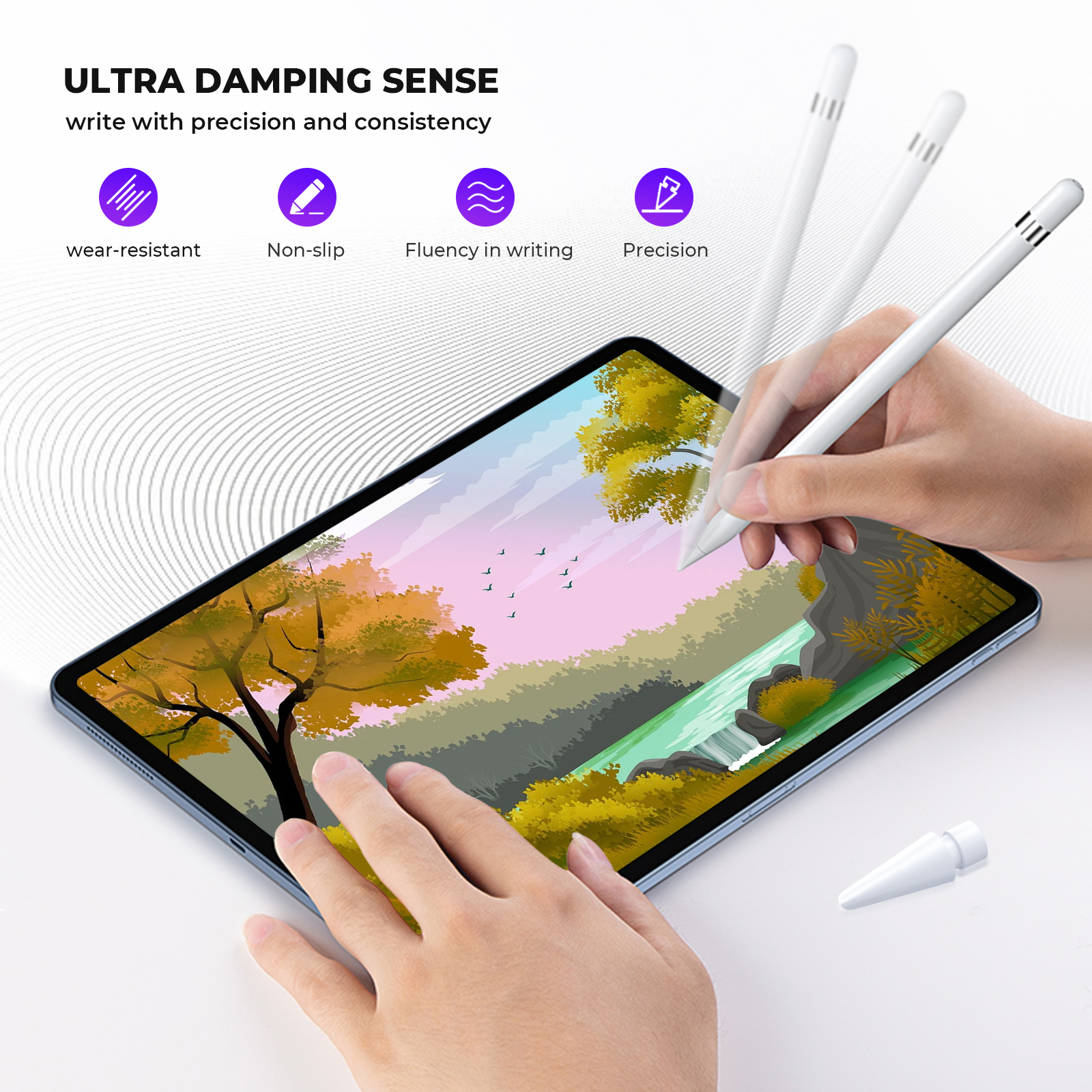 Ujung Pensil Pengganti 6/4 In  - Tablet Pencil Accessories ulasan dan harga
