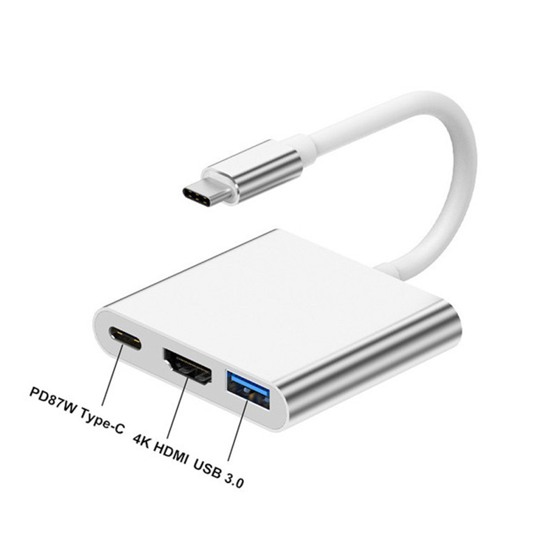 Hub USB Tipe C 3 In 1 Ke 4K HD - Samsung Tablet With Accessories ulasan dan harga