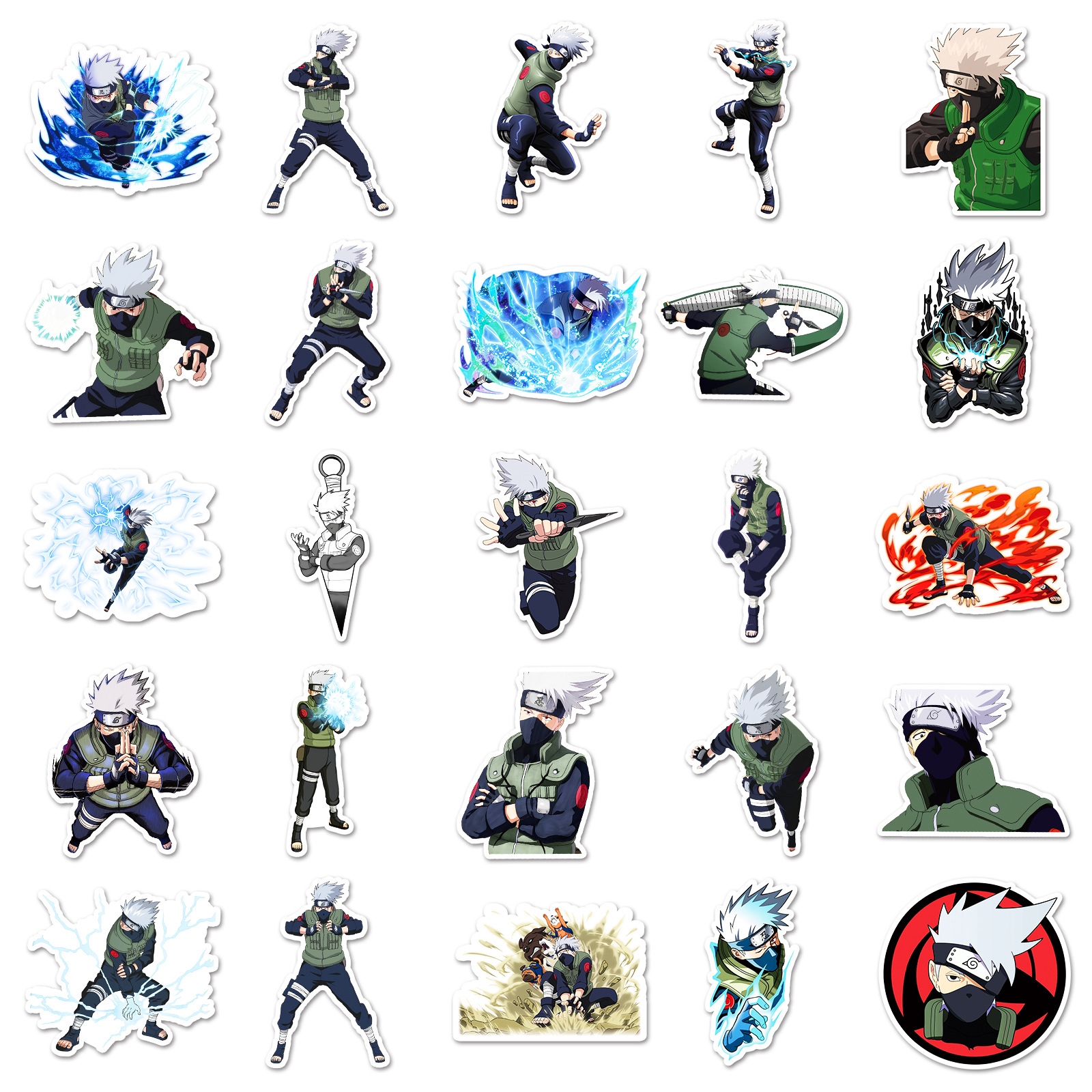 50 buah Anime Naruto Hatake Ka - Tablet Accessories ulasan dan harga