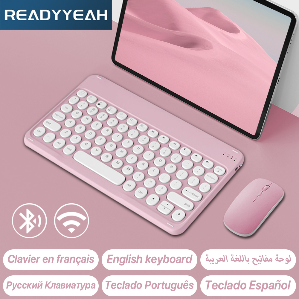 Keyboard dan Mouse nirkabel un - Best Tablet Accessories ulasan dan harga