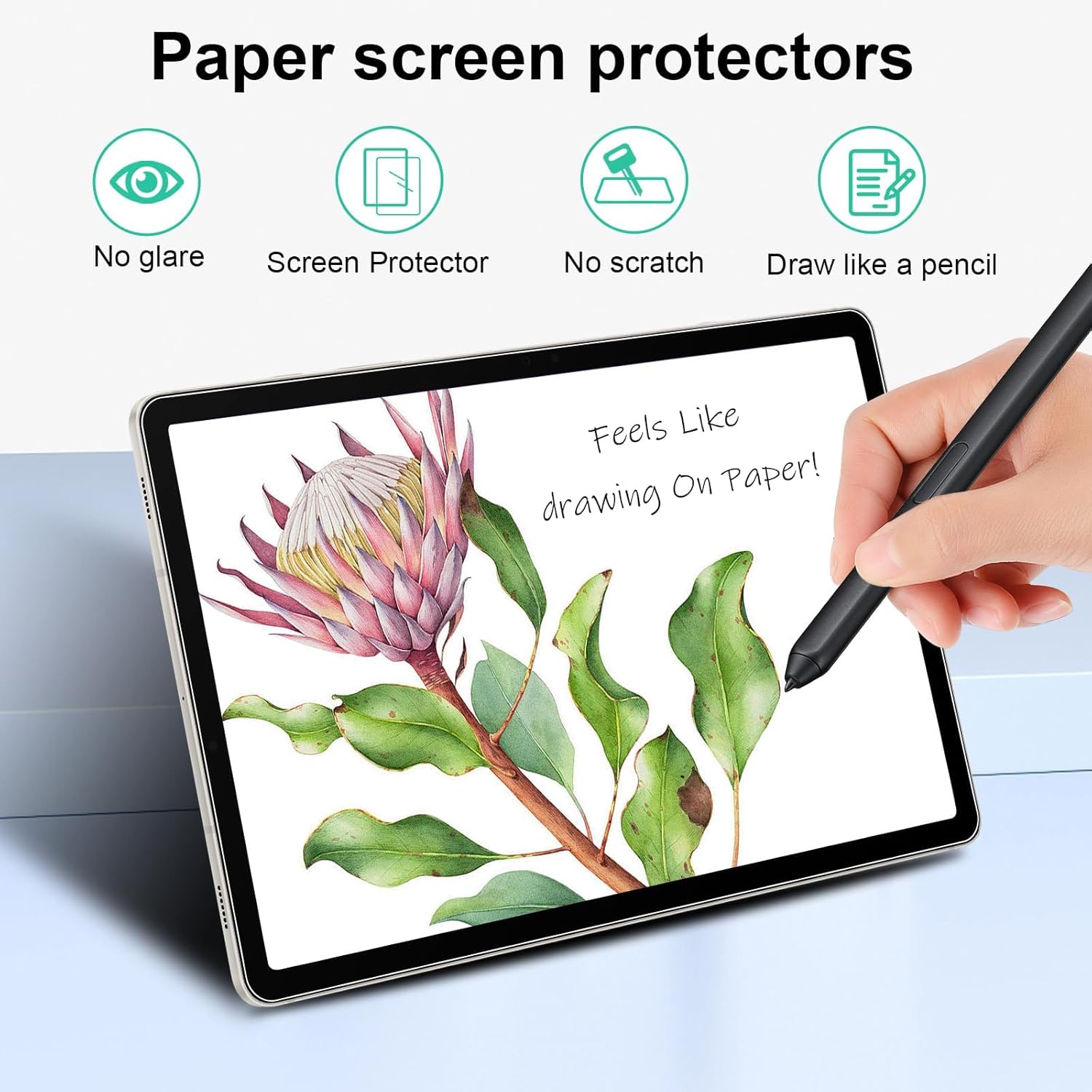 Film Pelindung Layar Kertas 2  - Samsung Tablet S10 Accessories ulasan dan harga