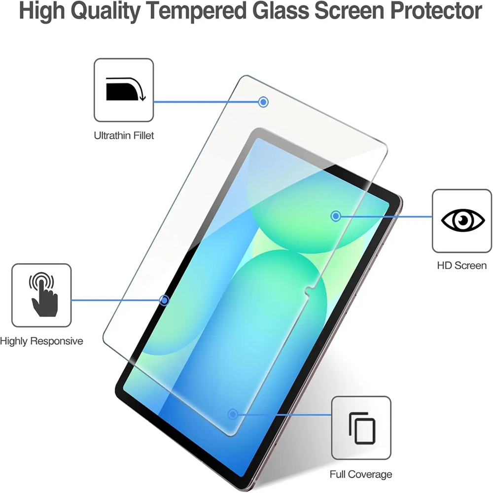 2 Buah Pelindung Layar Tablet  - Samsung Tablet S10 Accessories ulasan dan harga