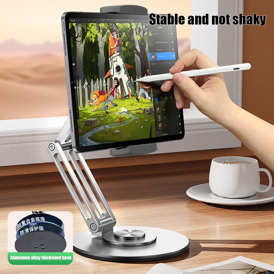 Dudukan Tablet Rotasi 360 Dera - Best Tablet Accessories ulasan dan harga