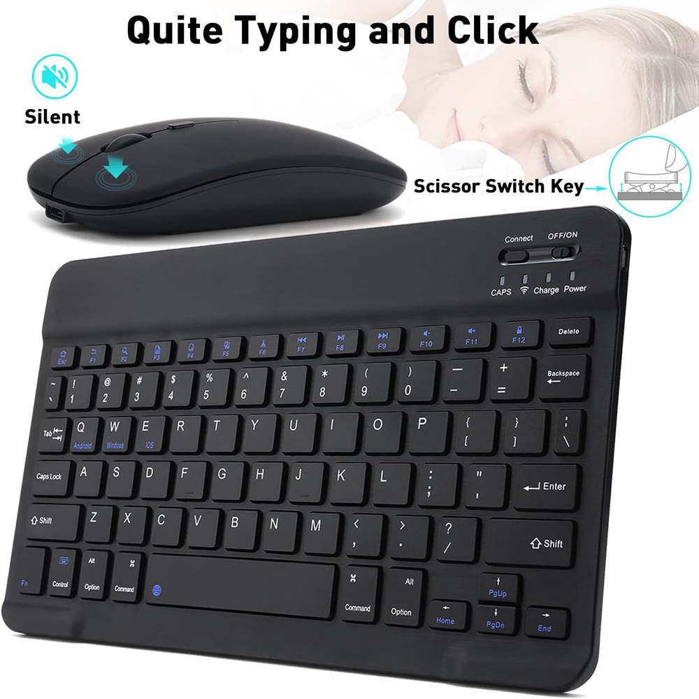 Keyboard Mini Bluetooth Nirkab - Best Tablet Accessories ulasan dan harga
