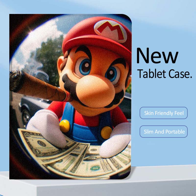 Casing Tablet Kartun M-Marios  - Samsung Tablet S10 Accessories ulasan dan harga
