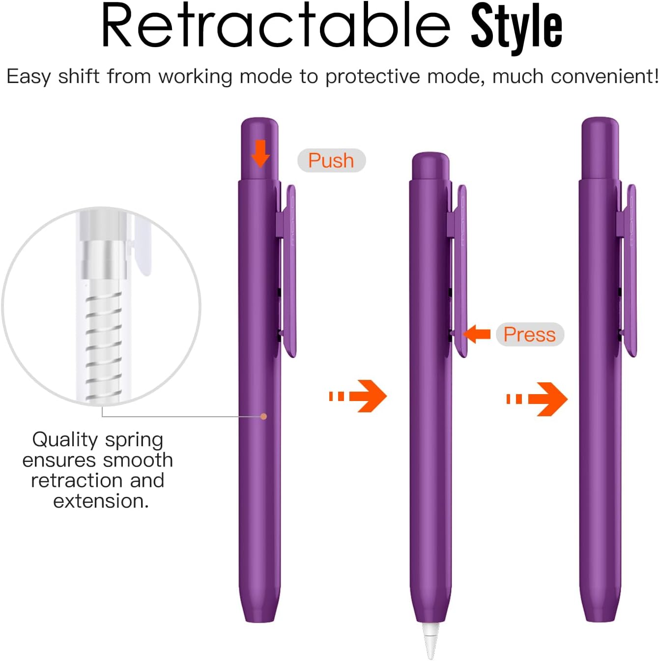 Casing MoKo untuk Apple Pencil - Tablet Pencil Accessories ulasan dan harga