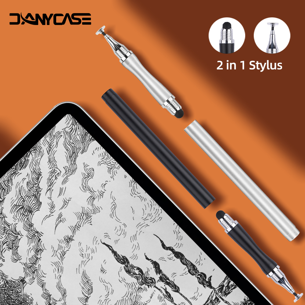 Pen Stylus 2in1 Universal laya - Drawing Tablet Pen Accessories ulasan dan harga