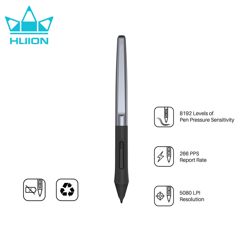 Pena Digital Stylus HUION PW10 - Huion Tablet Accessories ulasan dan harga