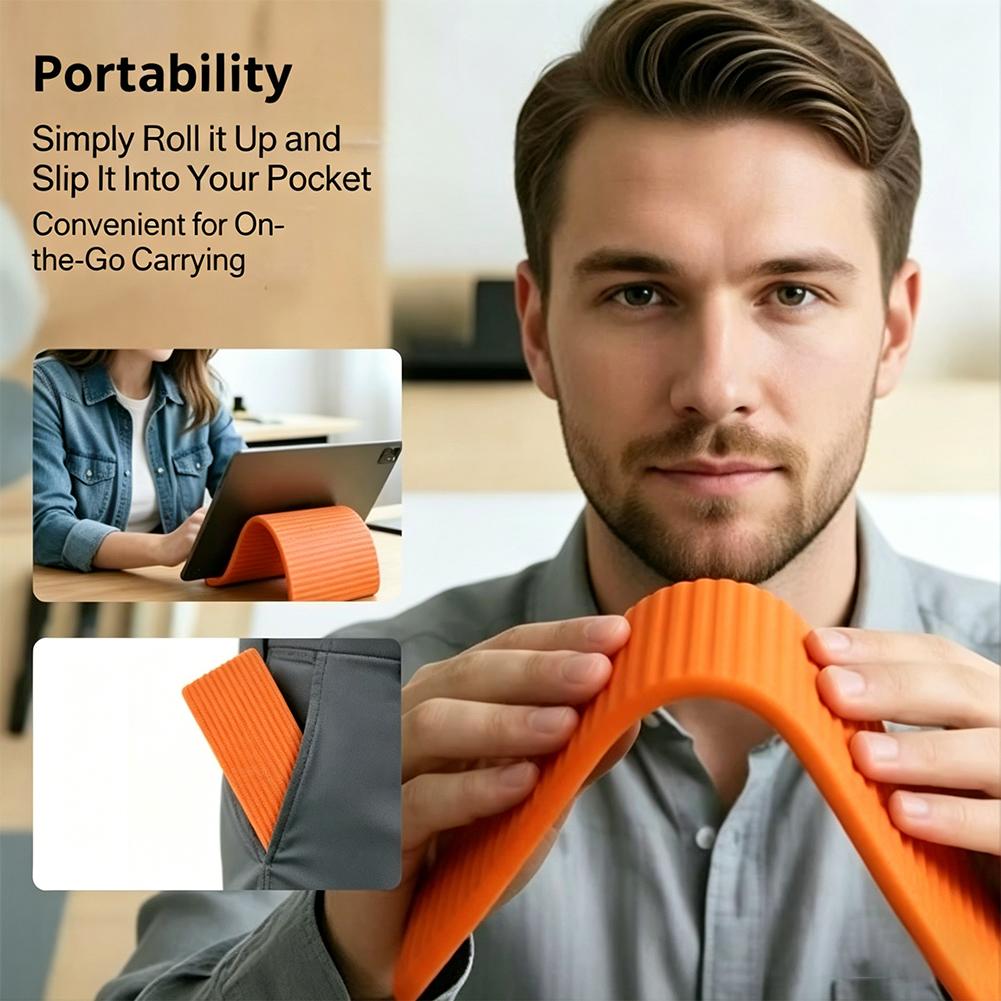 Penyangga Ponsel Silikon Porta - Tablet Stand Adjustable ulasan dan harga