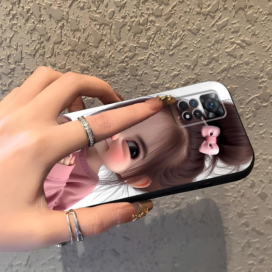 Casing Ponsel Funda Pola Gadis - Tablet And Accessories Case ulasan dan harga