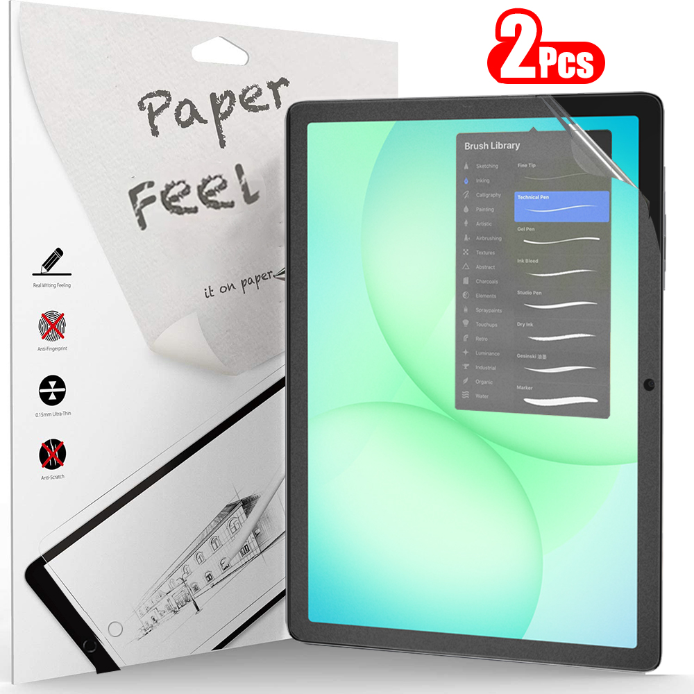 2 Buah Pelindung Layar Terasa  - Paper Feel Screen Film ulasan dan harga
