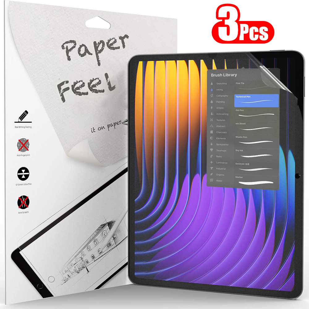 3 Buah Pelindung Layar Kertas  - Paper Feel Screen Film ulasan dan harga
