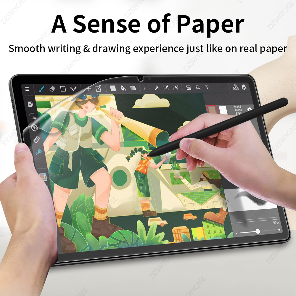 2Pcs Pelindung Layar Seperti K - Samsung Tablet S10 Accessories ulasan dan harga