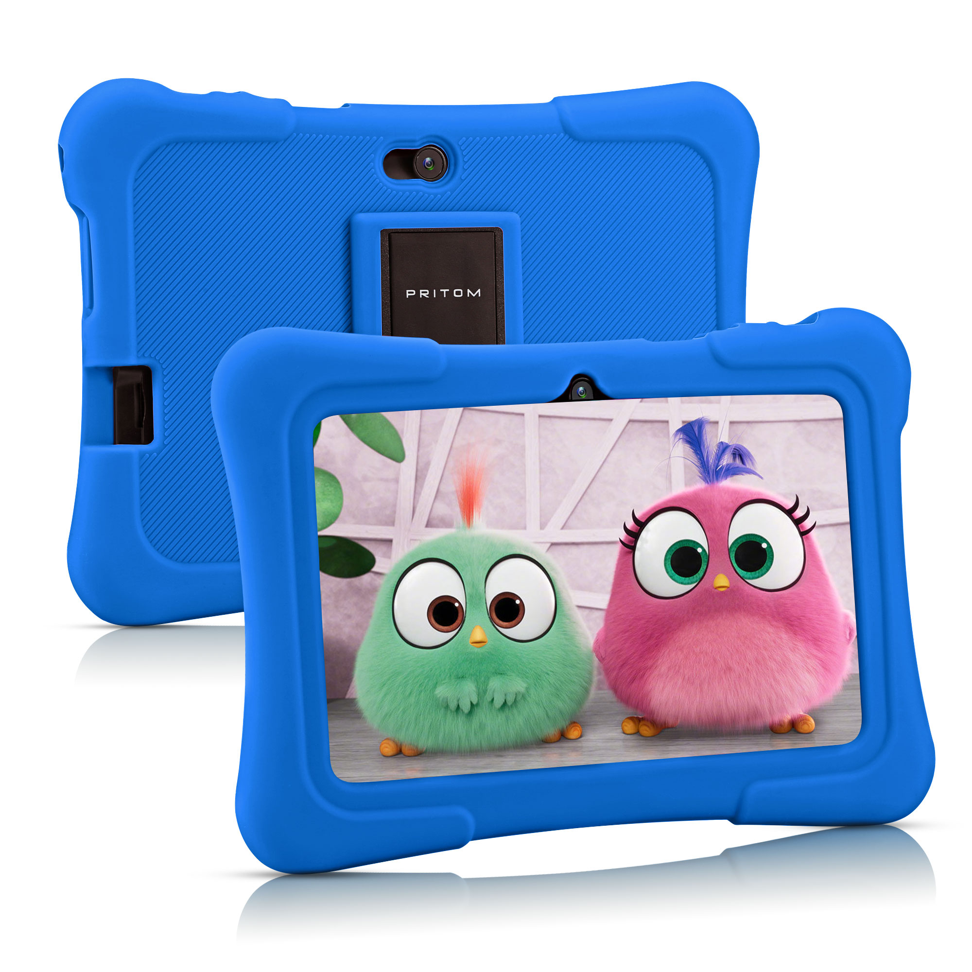PRITOM Tablet Anak 7 Inci Quad - Kids Tablet With Accessories ulasan dan harga