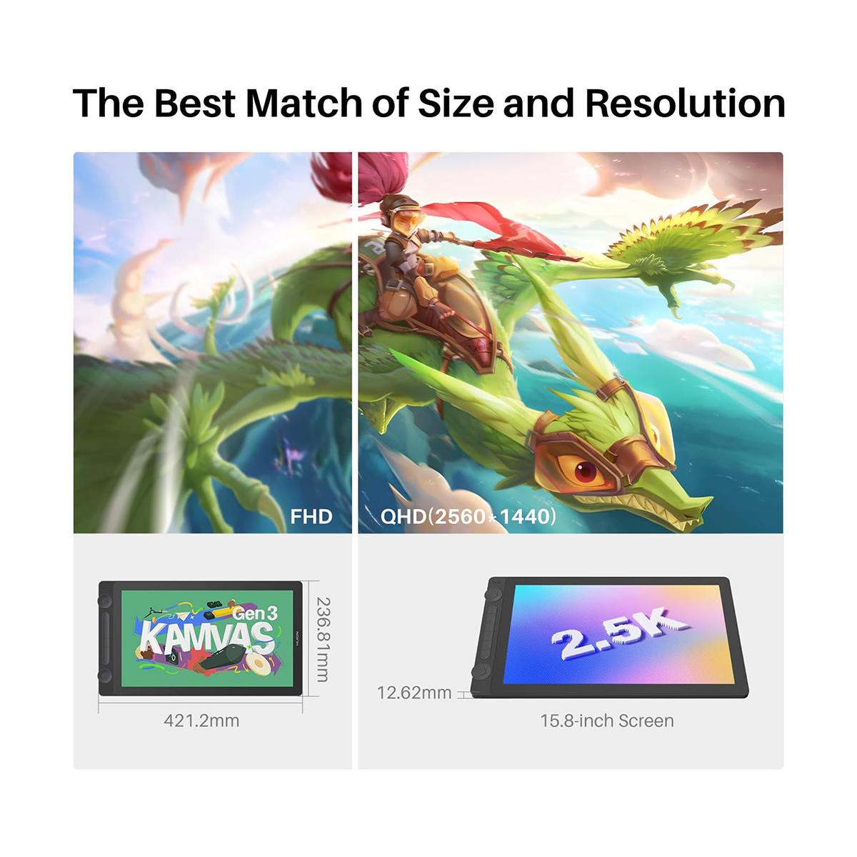 Huion Tablet Kamvas 16 (Gen 3) - Huion Tablet Accessories ulasan dan harga
