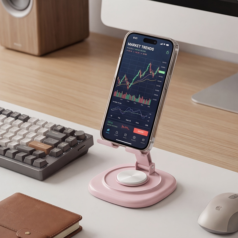 Macaron Desktop Metal Rotating - Tablet Stand Adjustable ulasan dan harga