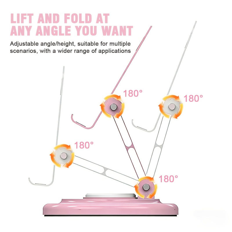 Macaron Desktop Metal Rotating - Tablet Stand Adjustable ulasan dan harga