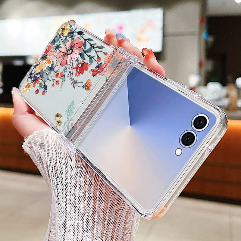 Casing Ponsel Bermotif Bunga W - Tablet And Accessories Case ulasan dan harga