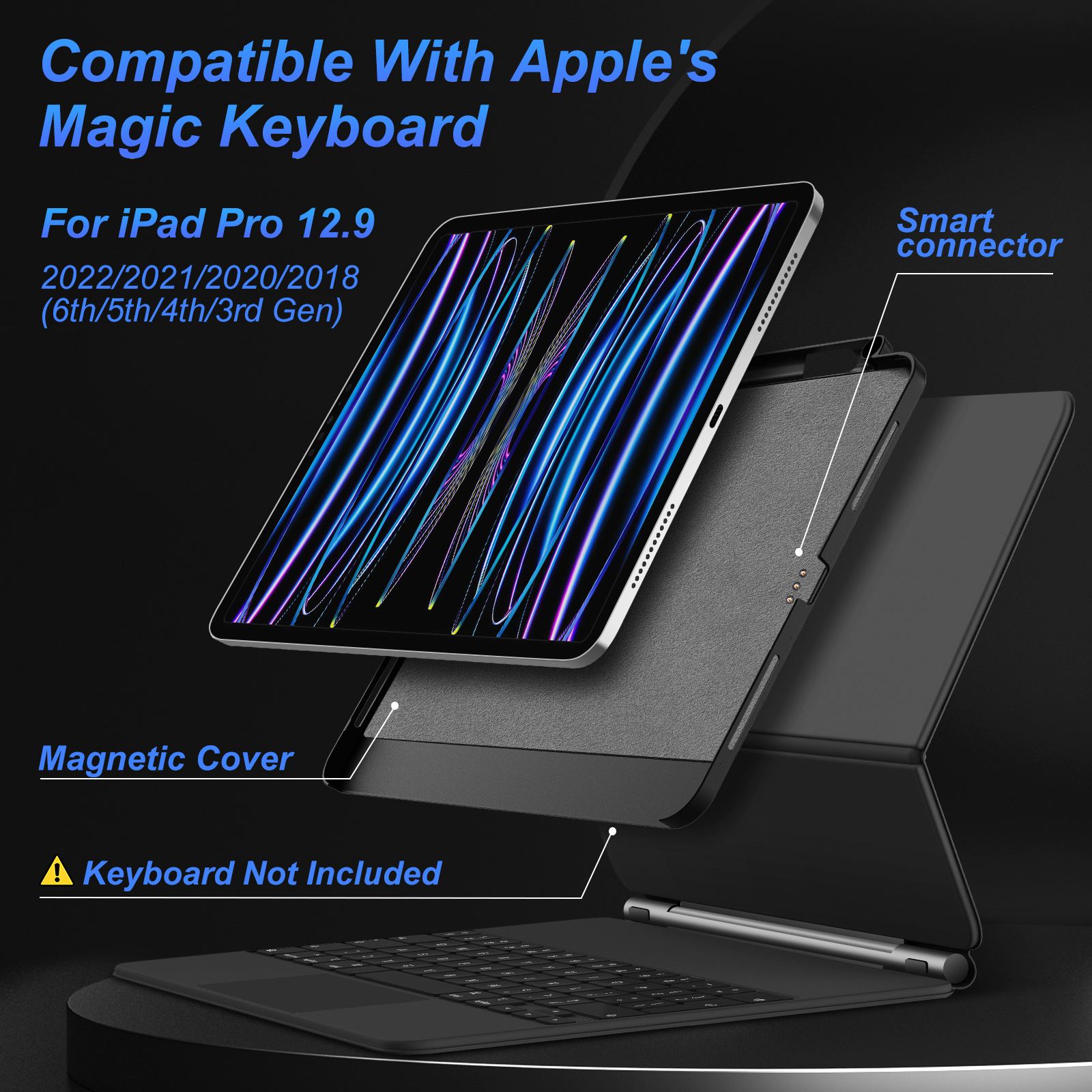 GOOJODOQ Casing Magnetik untuk - Best Tablet Accessories ulasan dan harga