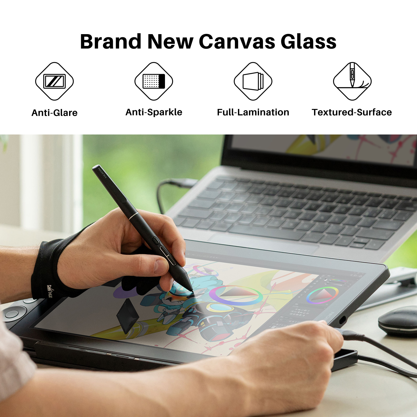 Huion Kamvas 13 Gen 3 gambar,  - Huion Tablet Accessories ulasan dan harga